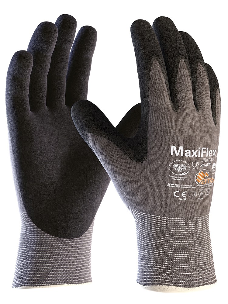 [100-50-013-5] MaxiFlex® Ultimate™ Nylon-Strickhandschuhe (34-874) (5)