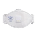Portwest Dreifach gefaltete FFP3-Dolomit-Maske mit Ventil (10er-Pack)